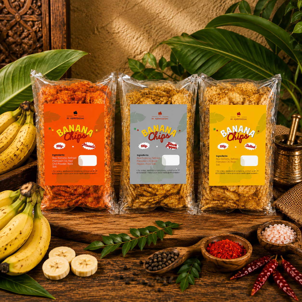 Buy 3 Banana Chips, Get Banana Sticks FREE
