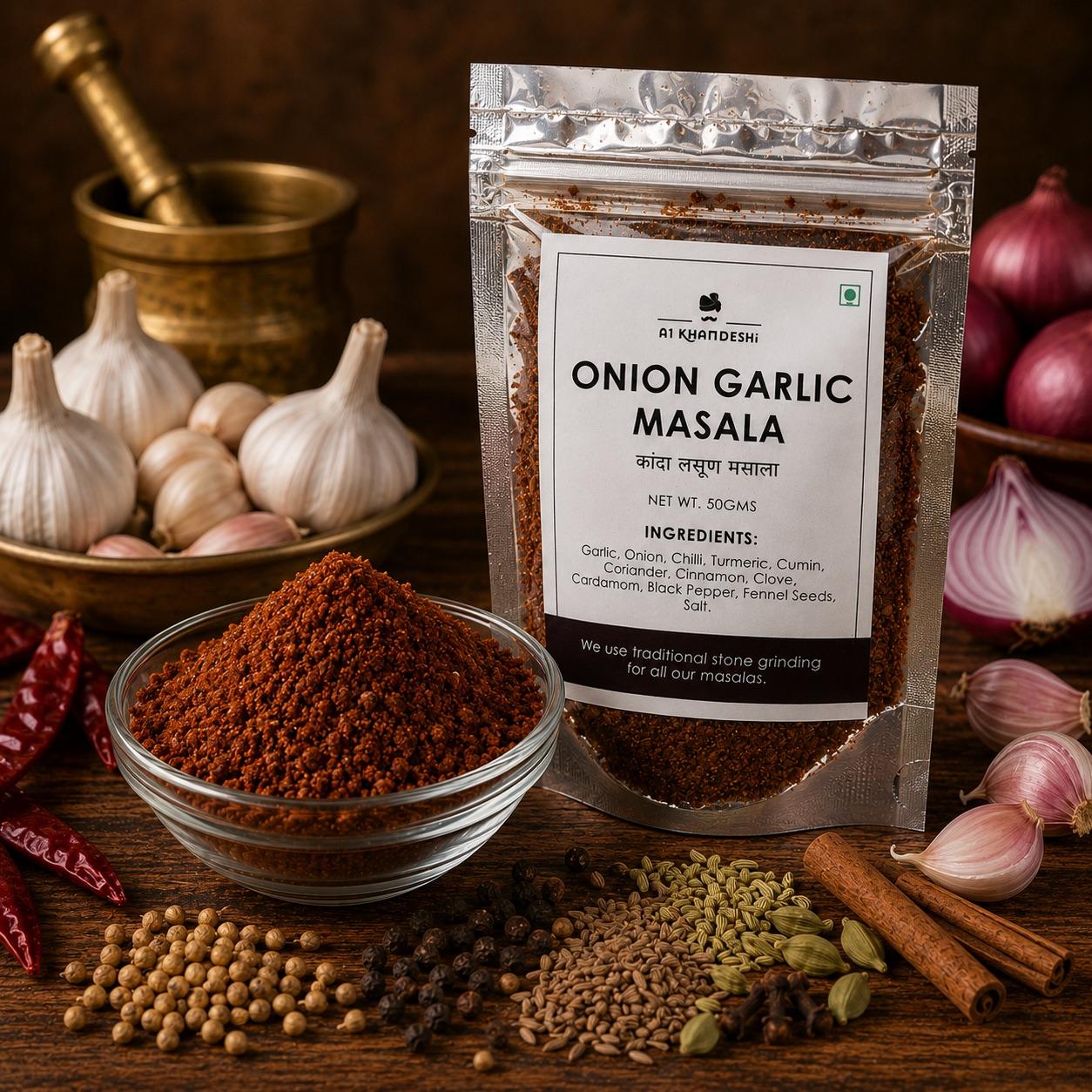 Onion Garlic Masala